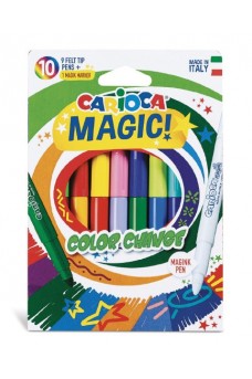 Μαρκαδόροι Carioca Magic Colors 10 τεμαχίων
